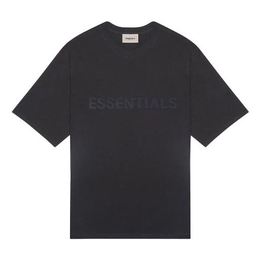 Tričko Fear of God Essentials Logo T-Shirt Čierna | FOG-FW20-344