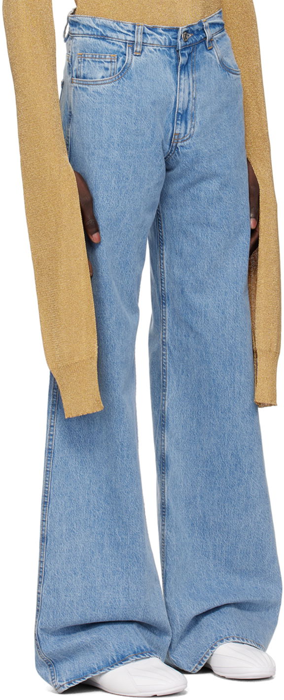 Džínsy Coperni Coperni Wide Leg Jeans Modrá | COPP95F2008MEN, 1
