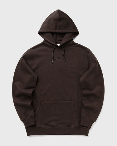 Mikina Drôle de Monsieur Classic Slogan Hoodie Hnedá | I-HO161-CO127-DBN, 1