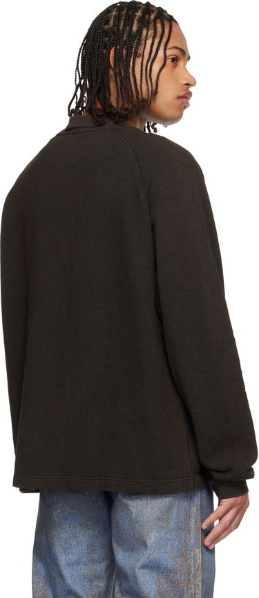 Mikina Camper Boxy Crewneck Sweatshirt Čierna | AU00036-001, 2