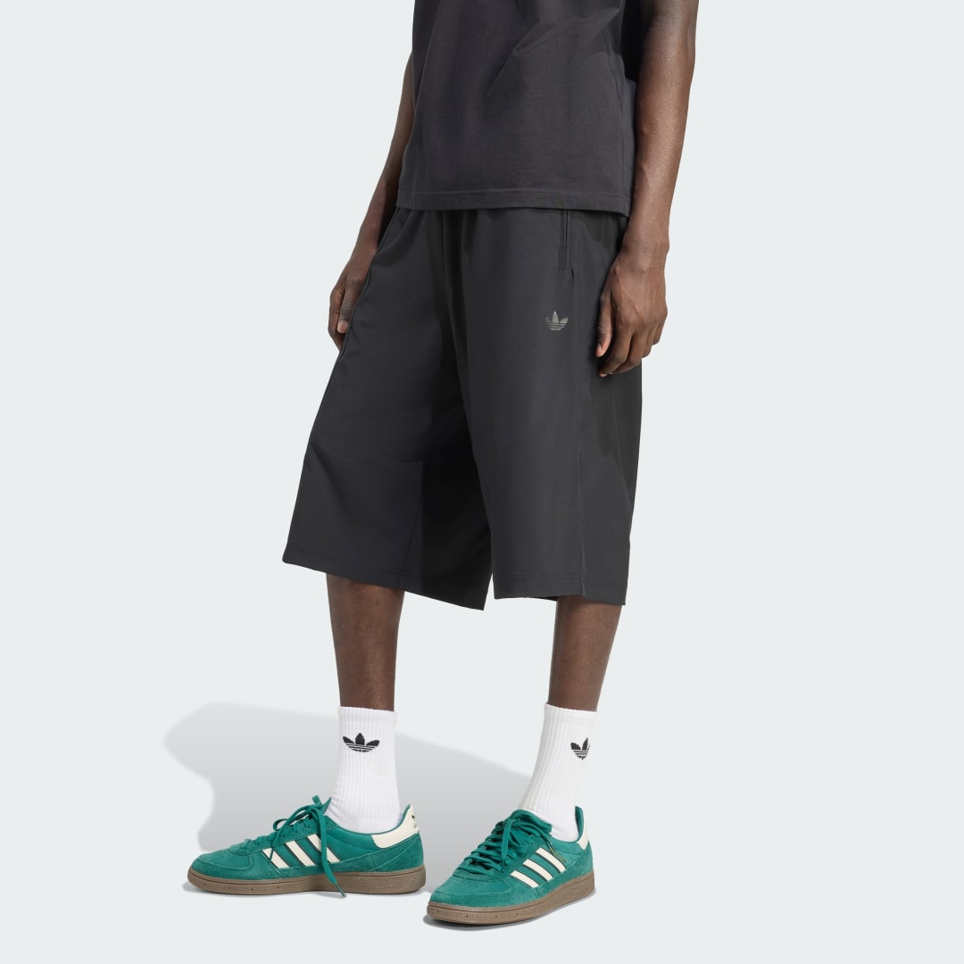 Šortky adidas Performance Firebird Oversized Nylon Shorts Čierna | JV9947, 0