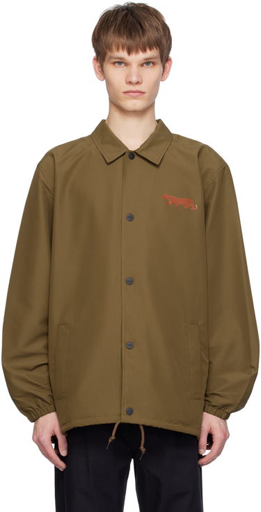 Vetrovka Carhartt WIP Embroidered Logo Coach Jacket Hnedá | I032974, 0