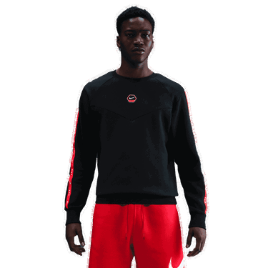 Mikina Nike NSW Fleece Crewneck Sweatshirt Čierna | IH4286-010, 0