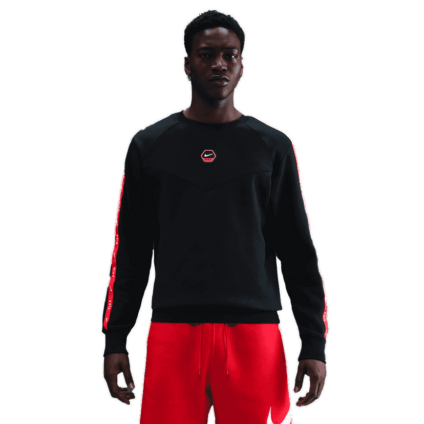 Mikina Nike NSW Fleece Crewneck Sweatshirt Čierna | IH4286-010