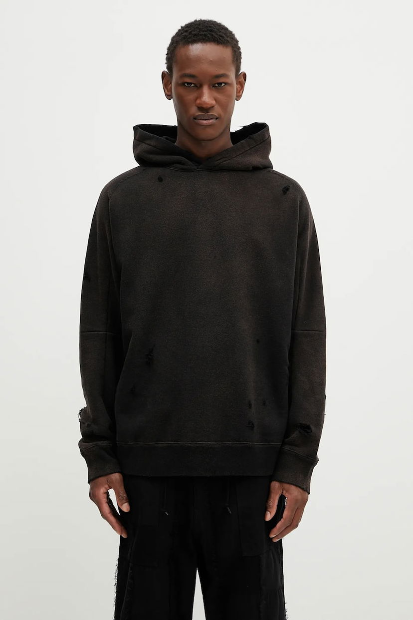 Mikina Needles Needles Darts Sweat Hoodie Čierna | QV367