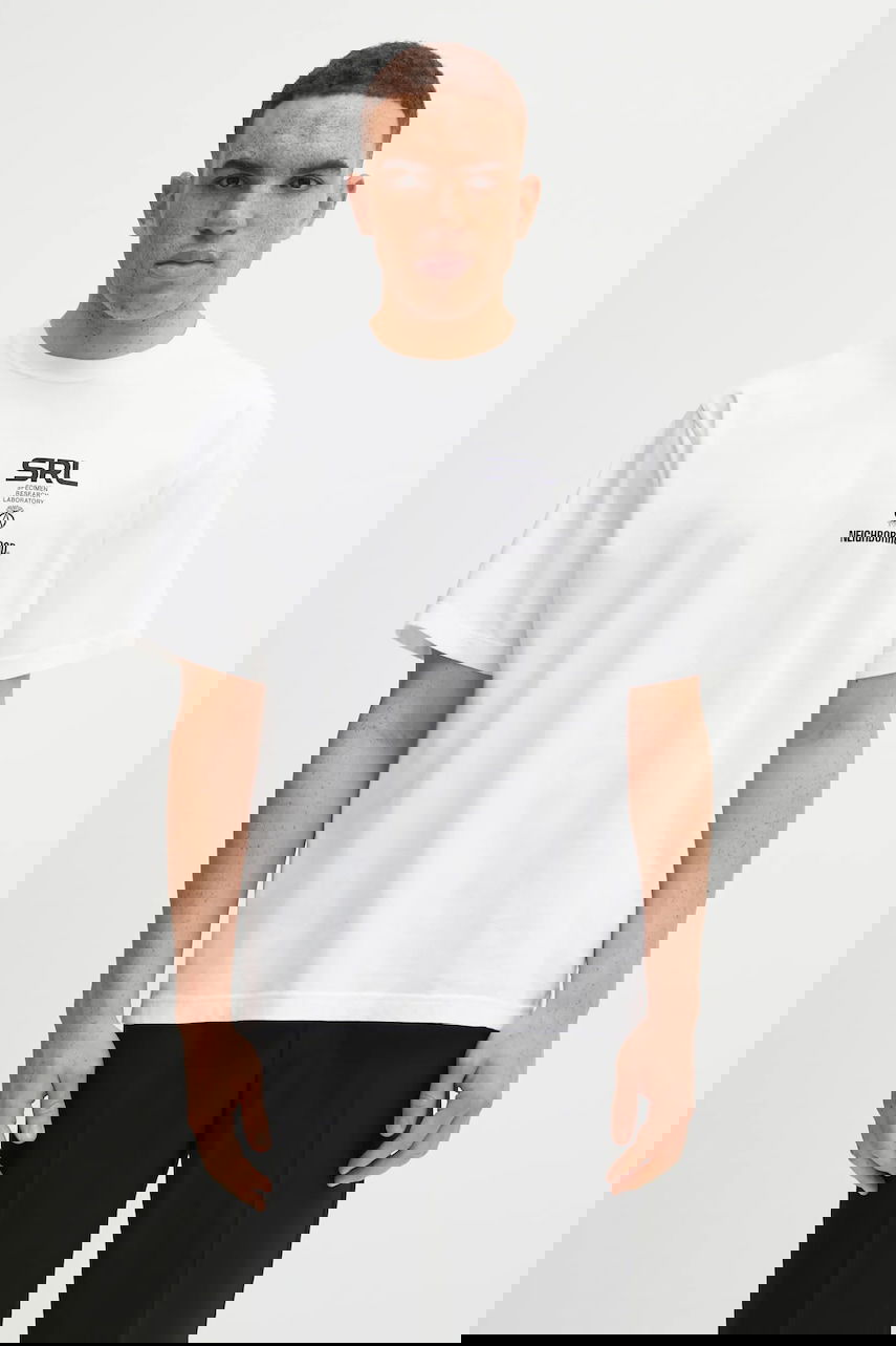 Tričko Neighborhood NEIGHBORHOOD SRL SS-1 Printed T-Shirt Biela | 252PCNH.ST18, 0