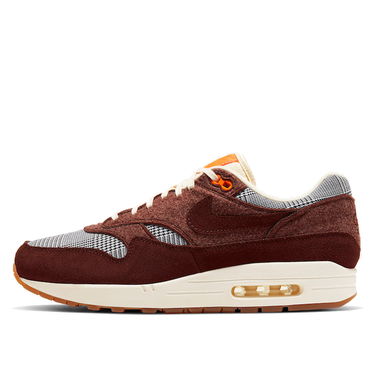 Tenisky a topánky Nike Air Max 1 Houndstooth Bronze Eclipse Vínová | CT1207-200, 1