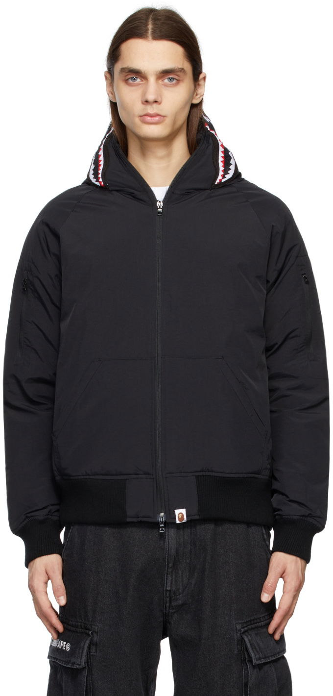 Bunda BAPE Down Nylon Jacket Čierna | 0ZXDNM141002DBKX, 0