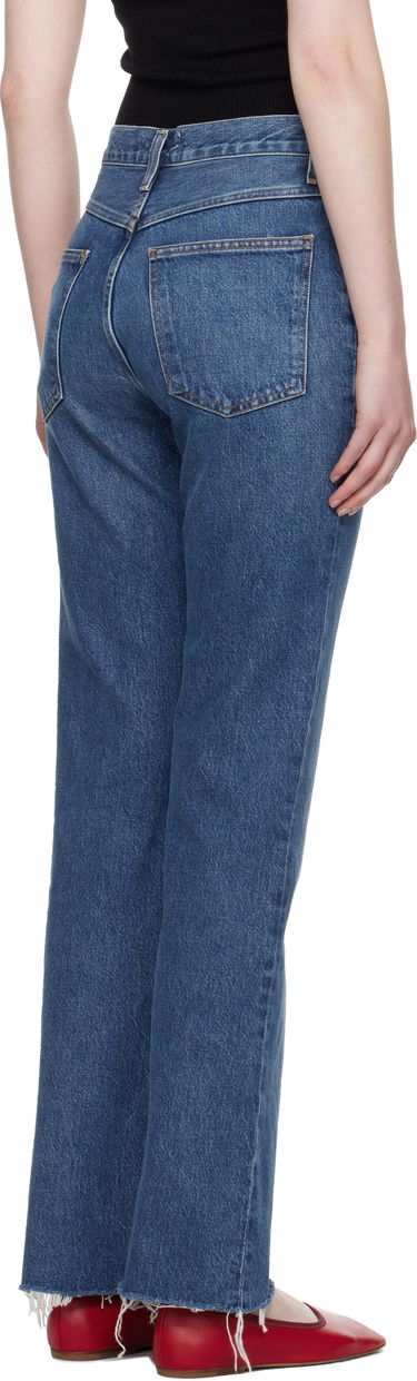 Džínsy AGOLDE AGOLDE Leena Jeans Modrá | A218-1535, 2
