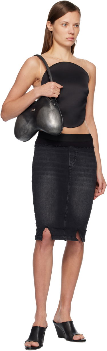 Taška cez rameno Diesel Double-D Shoulder Bag Čierna | X10327 P8241, 3