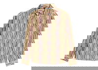 La Chemise Simon Desert Waves Print Stripe