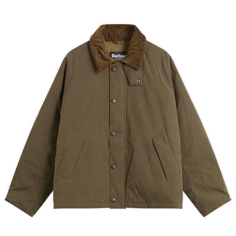 Bunda Barbour Men's Padded Transport Jacket, Size 38 Zelené | MCA1065OL51