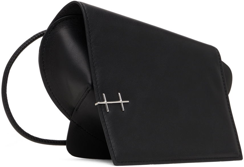 Mini Leather Wristlet Bag