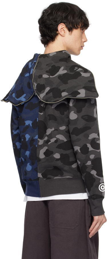 Mikina BAPE Camo Shark Full-Zip Hoodie Rôznofarebný | 001ZPK801001M, 2