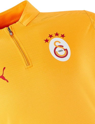Tričko Puma Galatasaray SK Training 1/4 Zip Top Žltá | 77967611-202, 2