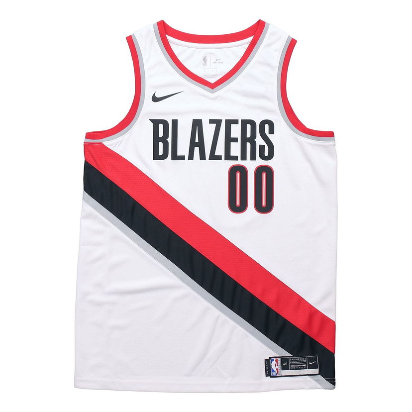 Dres Nike NBA Portland Trail Blazers Jersey Biela | CW3607-100