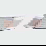 Reversible Striped Webbing Belt