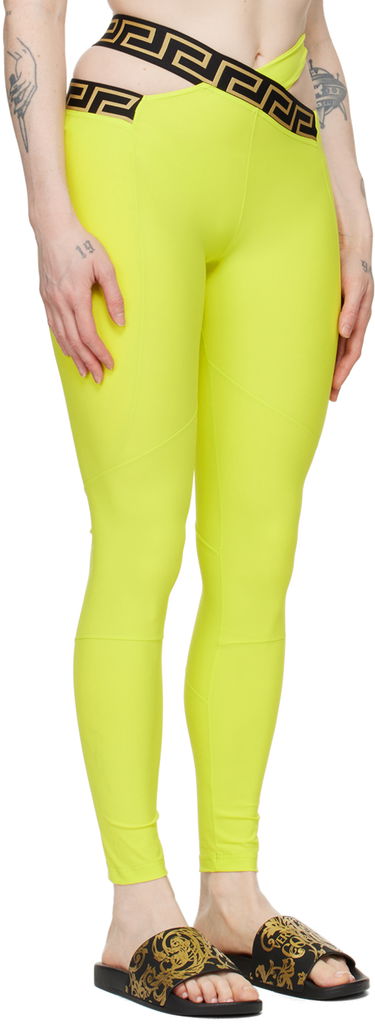 Legíny Versace Versace Greca Border Leggings Žltá | 1008681_1A06229_2Y870, 1