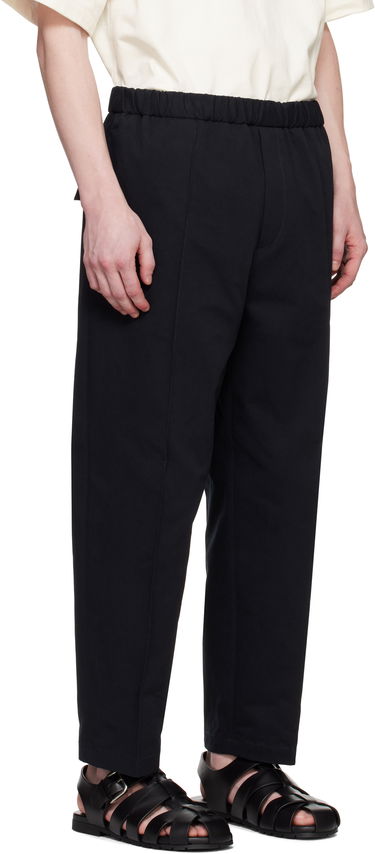 Nohavice Jil Sander Jil Sander Tapered Trousers Čierna | J21KA0012_J45286, 1