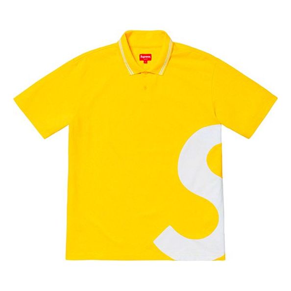 Polo tričko Supreme S Logo Polo Shirt Žltá | SUP-SS19-10390