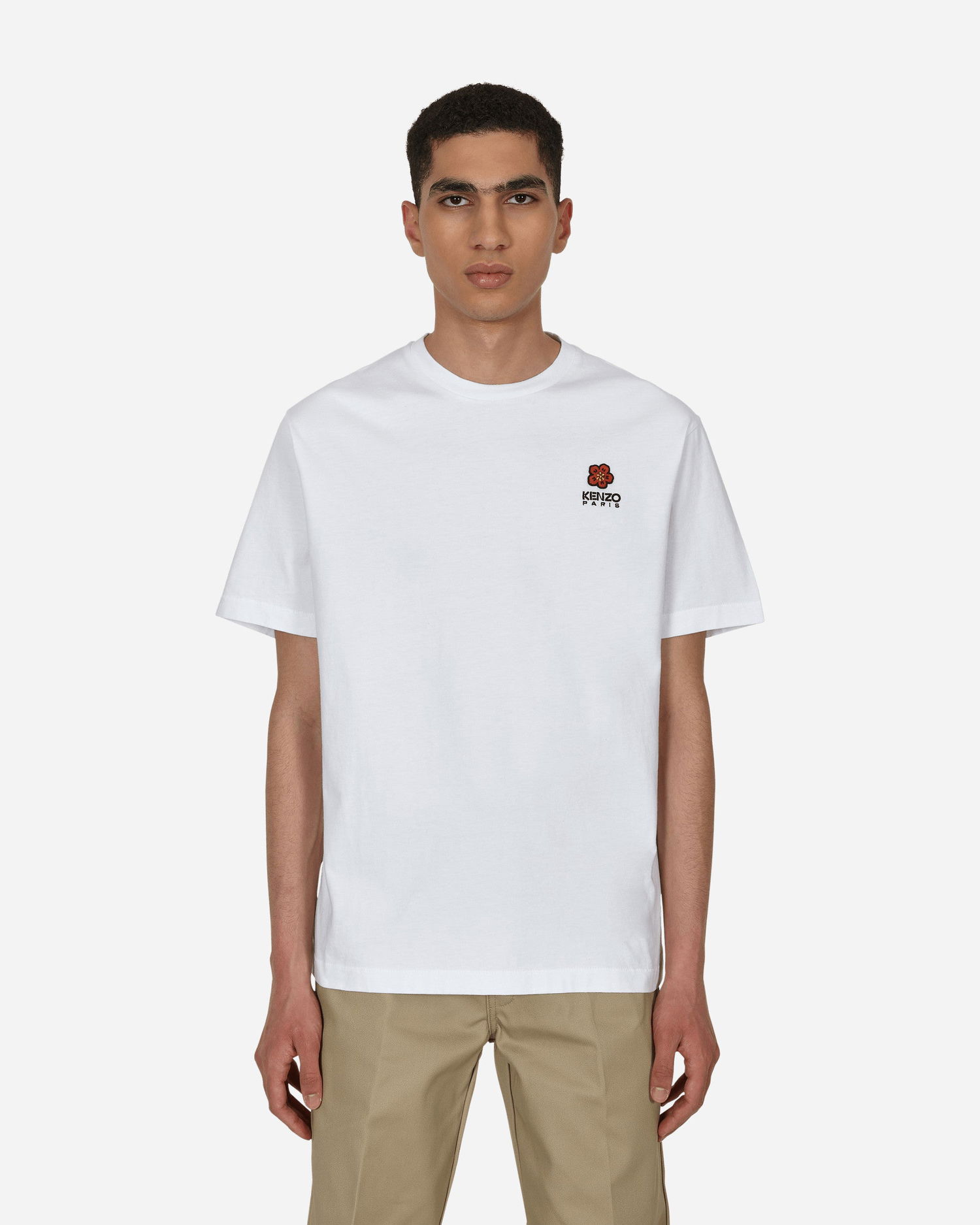 Tričko KENZO Crest Logo Tee Biela | FC65TS4124SG01, 0