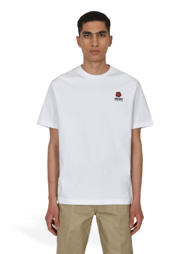 Tričko KENZO Crest Logo Tee Biela | FC65TS4124SG01