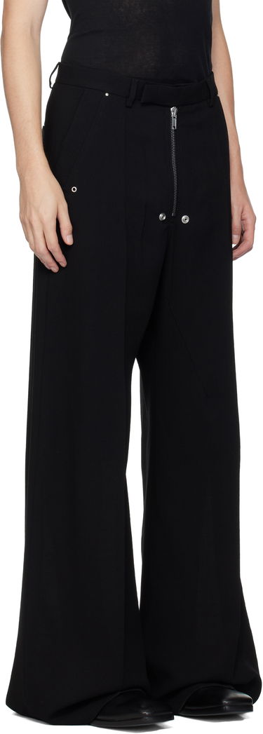 Nohavice Rick Owens Concordians Tailored Wide Belas Trousers Čierna | RU02E1354 WA, 1