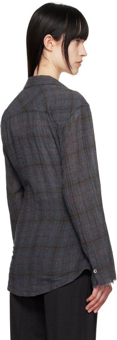 Košeľa OUR LEGACY OUR LEGACY Daisy Plaid Shirt Šedá | W2252DB, 2