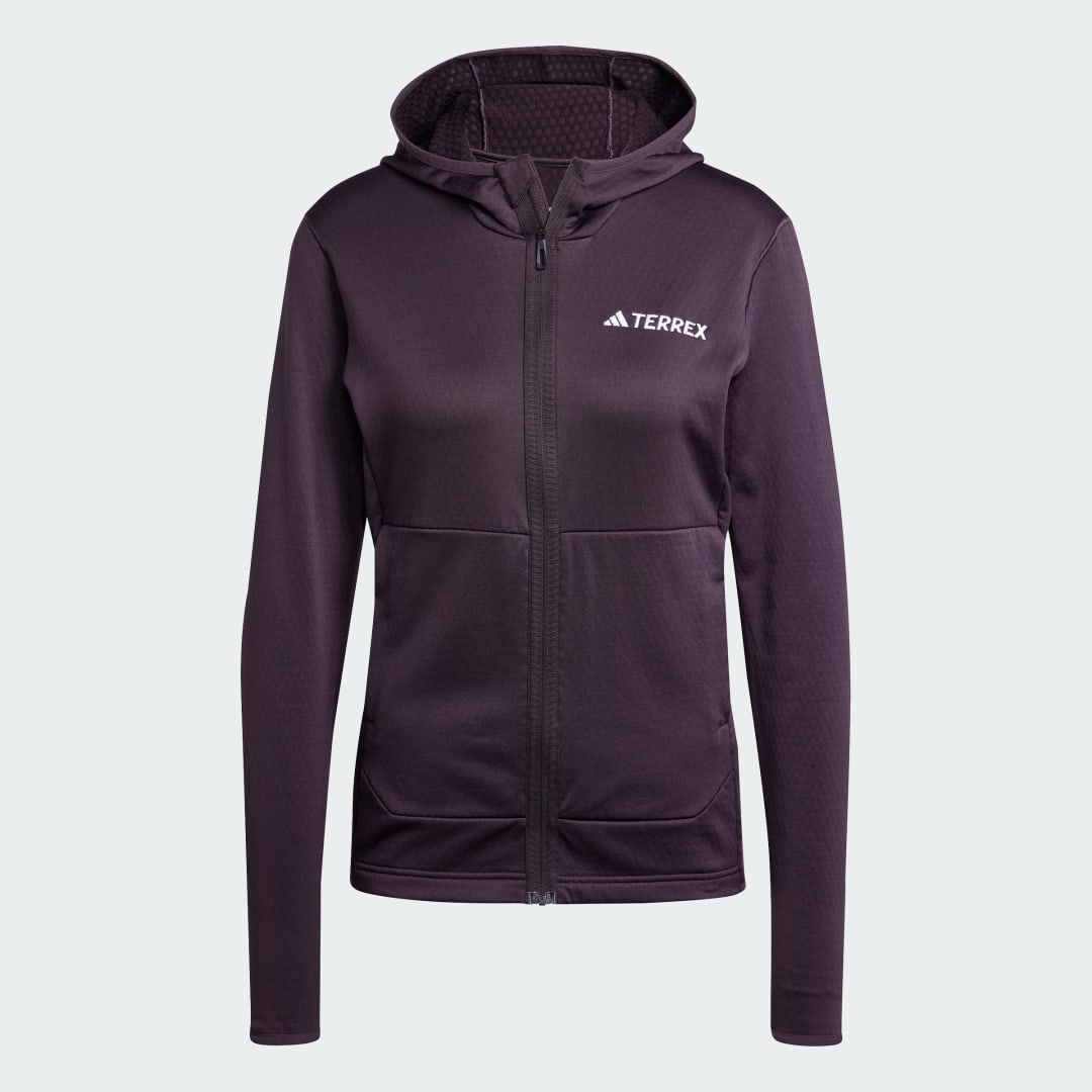 adidas TERREX BUNDA TERREX XPERIOR LIGHT FLEECE HOODED