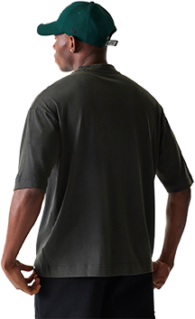 Tričko New Era NBA Washed Graphic Milwaukee Bucks T-Shirt Šedá | 60684353-20, 1