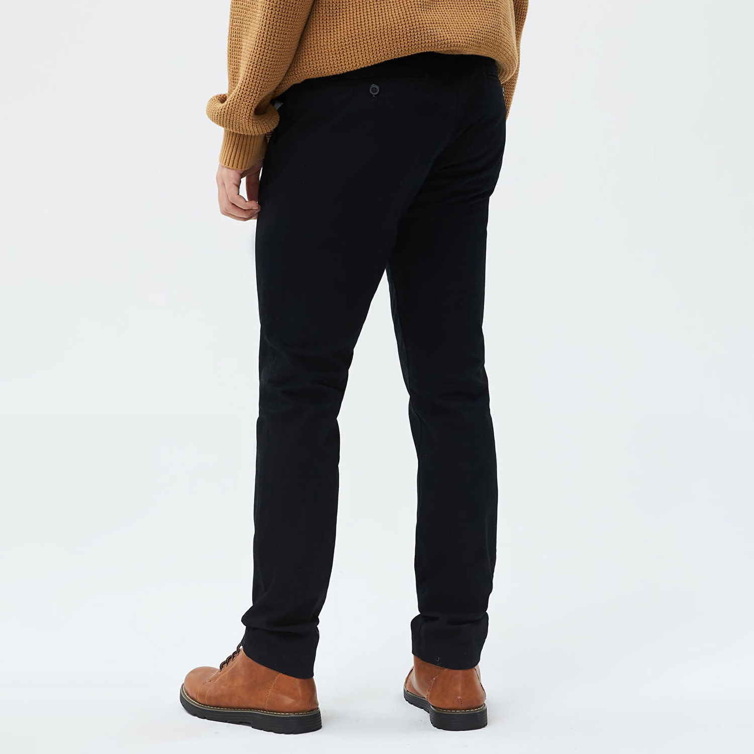 Nohavice GAP Chino Skinny Fit Pants True Black Čierna | 500360-02, 0