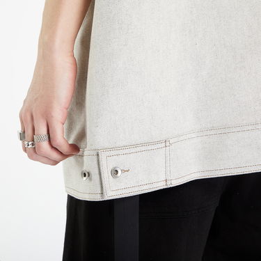 Vesta Rick Owens DRKSHDW Jumbo Worker Vest Biela | DU01C6762 MMD 51, 2
