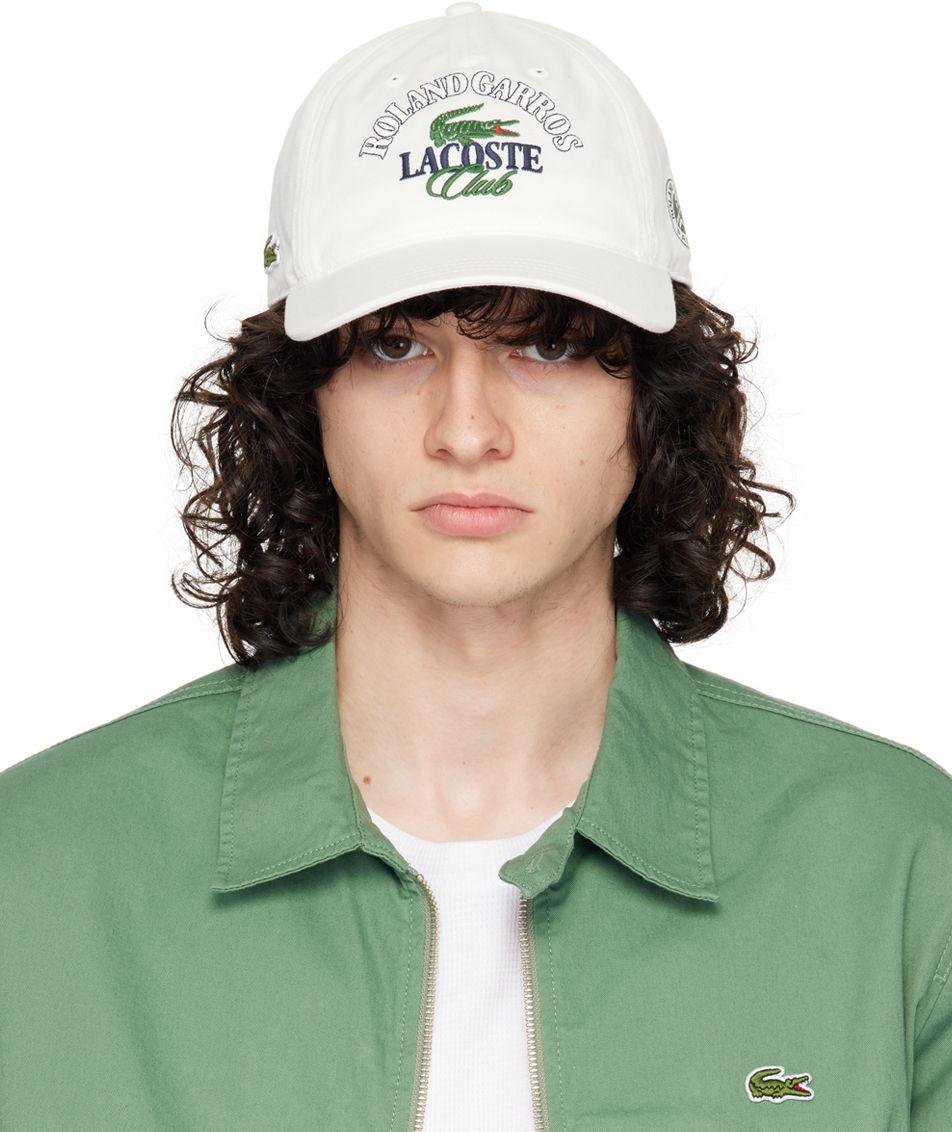 White Roland Garros Edition Cap