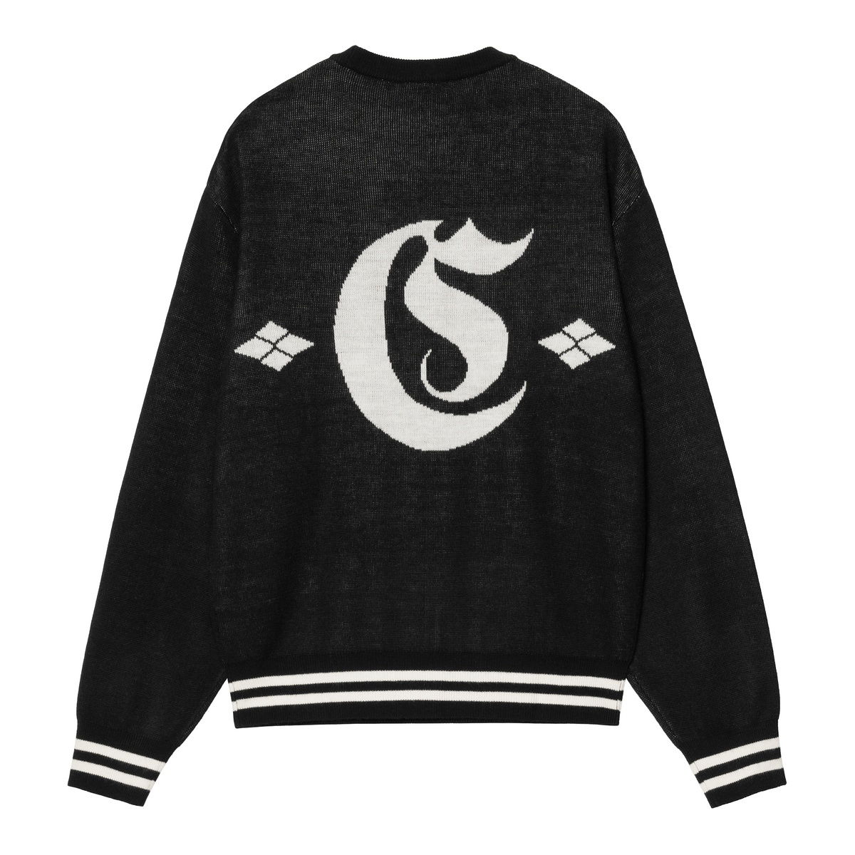 Sveter Carhartt WIP Greatest Hits Black Sweater Čierna | I034389_9, 1