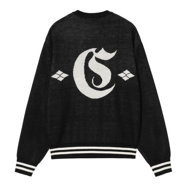Sveter Carhartt WIP Greatest Hits Black Sweater Čierna | I034389_9, 1