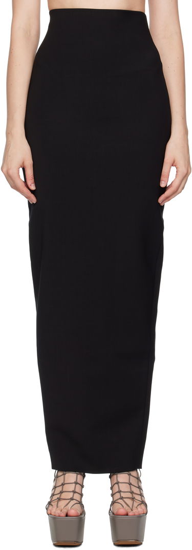 Sukňa Rick Owens Rick Owens Concordians Dirt Pillar Maxi Skirt Čierna | RP02E4344 WST, 0