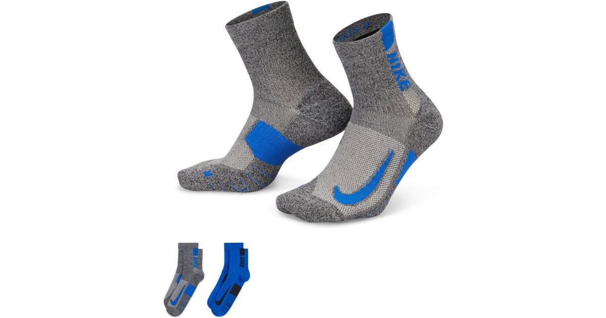 Ponožky Nike Multiplier Running Ankle Socks 2-Pack Rôznofarebný | sx7556-937, 1