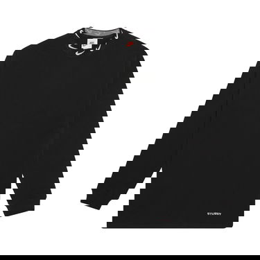 Tričko Nike Stussy x Knit Long-Sleeve Top Čierna | CT4314 010, 1