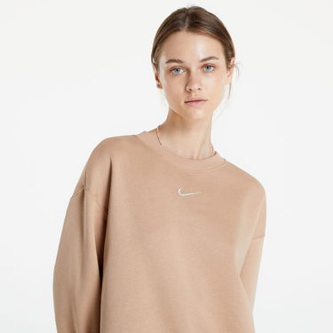 Mikina Nike Sportswear Phoenix Fleece Oversized Béžová | DQ5733-200, 4