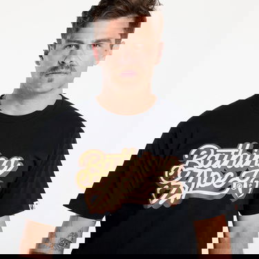 Tričko BAPE Bathing Ape Script Logo T-Shirt Čierna | 001TEL301055MBK7, 3