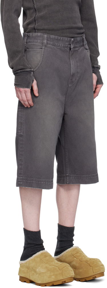 Šortky Entire Studios Entire Studios D Denim Shorts Šedá | ES2570SL, 1