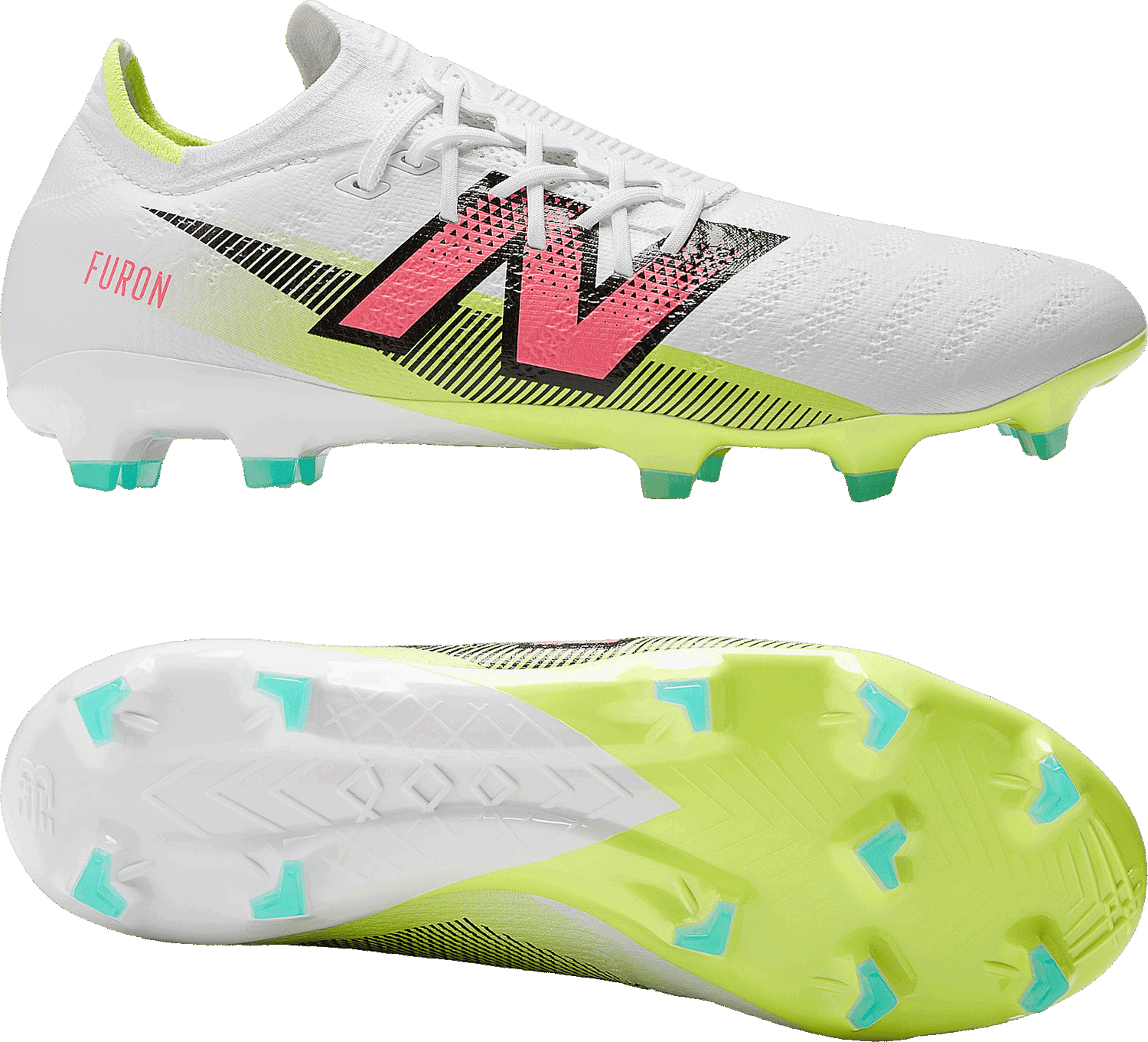 Tenisky a topánky New Balance Furon Pro FG V7+ Biela | NBSF1FH75, 1