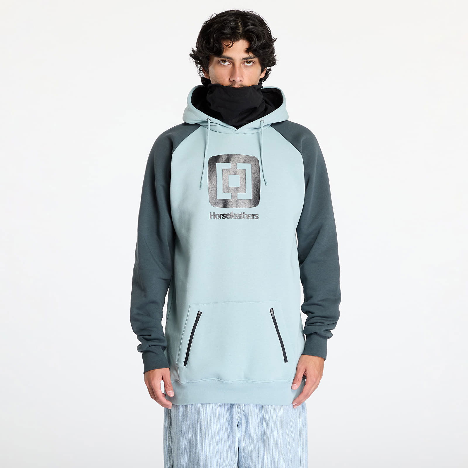 Sherman Long Sweatshirt Blue Haze M