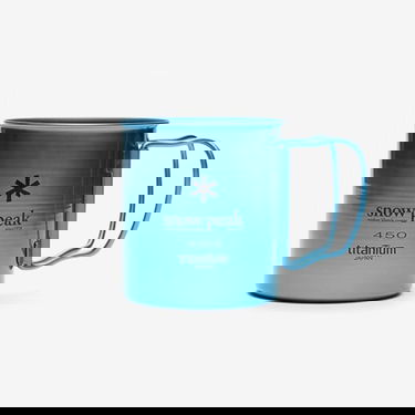 Home decor Snow Peak Titanium Single 450 Anodized Mug Modrá | MG-043BL-US, 0