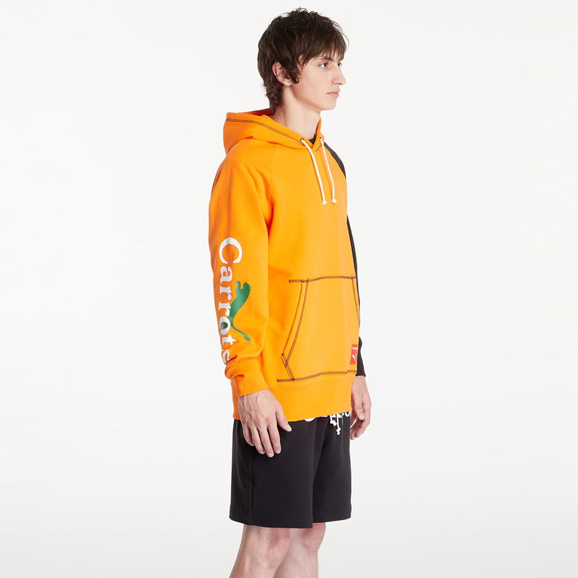 Mikina Puma Carrots x Graphic Hoodie Orange Oranžová | 62744545