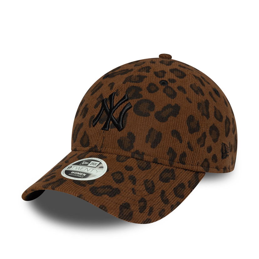 Šiltovka New Era Leopard Cord 9TWENTY NY Yankees Adjustable Cap Hnedá | 60691324