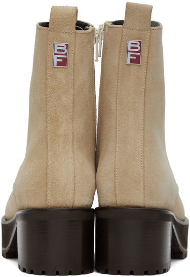 Oblečenie BY FAR BY FAR Cobain Suede Boots Béžová | 22CRCBCAPUU, 3