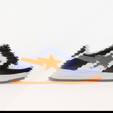 Tenisky a topánky BAPE A Bathing Ape Men's BAPE Sta Leather Sneakers in Blue, Size UK 10 | END. Clothing Navy | 001FWK301303M-BLU, 2