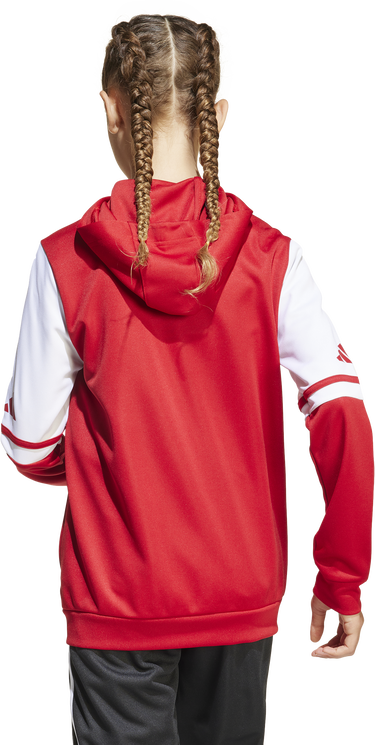 Mikina adidas Originals SQ25 HOOD Y Hooded Jacket Červená | jd4801, 5