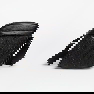 Taška cez rameno CALVIN KLEIN Calvin Klein Emblem Aop Emboss Crossover Bag Čierna | LV04D3204G UB1, 0